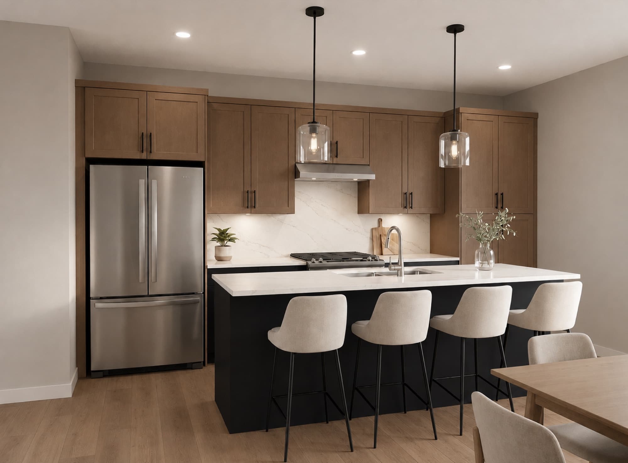 Paramount Peak kitchen in the Urban Loft scheme
